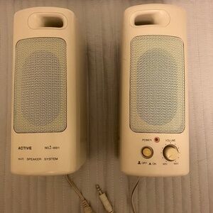Vintage ACTIVE MLi-691 HI-FI Speaker System Wired - Beige